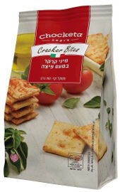 צ'וקטה חטיפי מיני קרקר בטעם פיצה