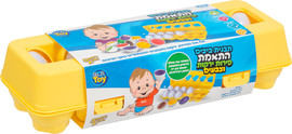 Smart Kids תבנית ביצים התאמת פירות ירקות וצבעים - SMART KIDS - מבית באלי טוי