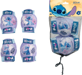 Disney מגיני ברכיים ומרפקים סטיצ' SPIN ROYAL מידה M