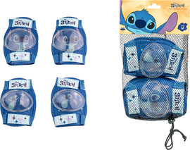 Disney מגיני ברכיים ומרפקים סטיצ' SPIN ROYAL מידה M