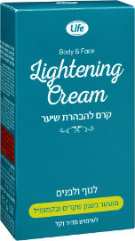 Life קרם להבהרת שיער לגוף ולפנים