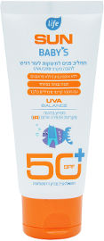 Life SUN BABYS תחליב פנים לתינוקות +SPF50