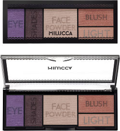 MILUCCA I CHOOSE COLOR פלטת איפור פנים ועיניים 01
