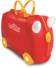 Life KIDS מזוודת TRUNKI אדומה