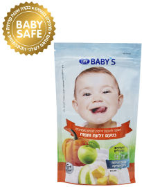 Life BABYS אבקה להכנת דייסת דגנים מעורבים בטעם דלעת ותפוח +6 חודשים