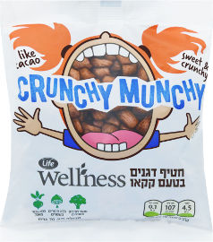 Life Wellness חטיף דגנים בטעם קקאו