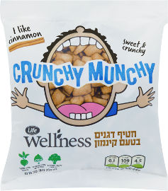 Life Wellness חטיף דגנים בטעם קינמון