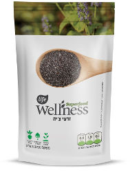 לייף לייף וולנס superfood זרעי צ'יה