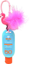 Life SUN KIDS תחליב פנים לעור רגיש להגנה גבוהה SPF50 TO GO פלמינגו