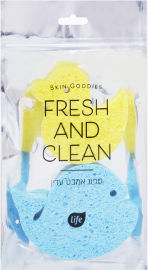 Life ספוג אמבט עדין בצורת לוויתן וברווז
