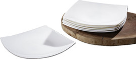 OPAL צלחת  26X26 ס״מ בצבע לבן OPAL