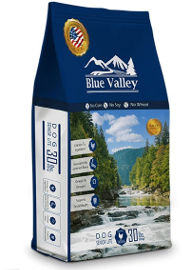 BLUE VALLEY בלו ואלי כלב מבוגר עוף