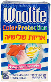וולייט דפים למכונת כביסה למניעת העברת צבע