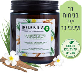 איירוויק בוטניקה נר ריחני בניחוח עשבי יער