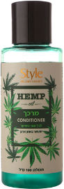 סטייל מרכך HEMP OIL לכל סוגי השיער