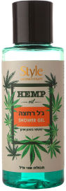 סטייל HEMP OIL ג'ל רחצה מועשר בשמן ארגן