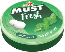 מאסט סוכריות FRESH ללא סוכר בטעם מנטה