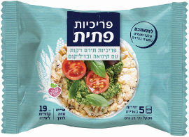 פתית פריכיות תירס דקות עם קינואה ובזיליקום
