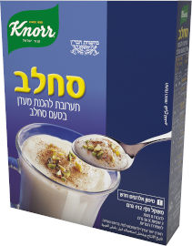 קנור תערובת להכנת מעדן בטעם סחלב