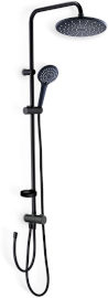 Splash מוט פינוק משולב מערכת רחצה 3 מצבים Splash ספלאש sp2759 שחור מט