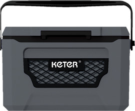 Keter צידנית 26 ליטר - אפור גרפיט