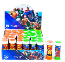 Justice League בקבוק בועות סבון 50מל-ליגת הצדק