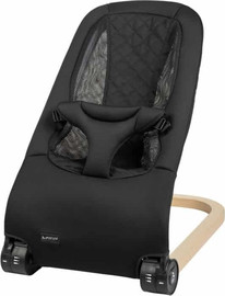 Sport Line טרמפולינה Primo עם 3 מצבי גובה ובד רשת מאוורר - שחור/דמוי עץ