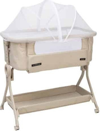 Sport Line עריסה נצמדת למיטה במהדורה שמנת מיוחדת דגם Alma Cream