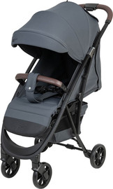 Sport Line טיולון ספורט ליין 2025 וייפר – 2025 Sport Line VYPER - ריפוד גרפיט | ידית חומה - Graphite Fabric | Brown Handle