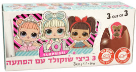 לייף ביצי שוקולד עם הפתעה - LOL