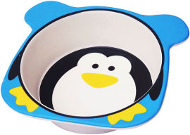 לייף לייף קידס קערת במבוק פינגווין