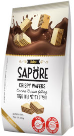סאפורה קוביות וופלים במילוי קרם קקאו