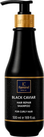 Famirel שמפו לשיער מתולתל FAMIREL קוויאר שחור