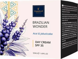 Famirel קרם יום לפנים SPF-35 FAMIREL Brazilian Wonder אסאי וג'בוטיקבה