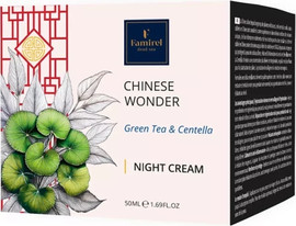 Famirel קרם לילה לפנים FAMIREL Chinese Wonder תה ירוק וסנטלה