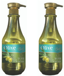 Olive זוג קרמי גוף מועשרים בשמן זית