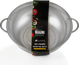 Cucina מסננת עם ידיות פרימיום