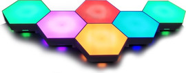 Dragon לבני תאורת Haxon LED דקורטיביות Dragon דרגון STDRA-LHEX-RF