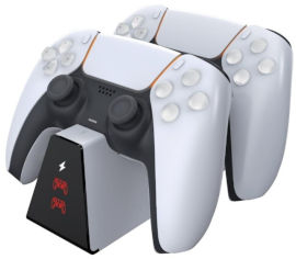 Dragon עמדת טעינה מהירה עבור זוג שלטי Dragon PS5 דרגון PS5 FAST DUAL CHARGING STATION