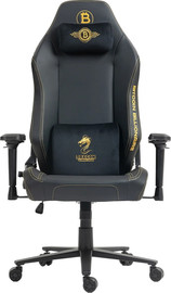 Dragon כסא גיימינג מעוצב Dragon דרגון Alpine ביטקוין שחור משולב זהב