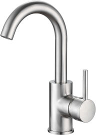 Aquila ברז פרח קצר DONALD ניקל מוברש AQUILA PREMIUM