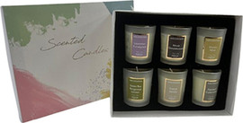 HOME&MORE מארז 6 נרות בניחוחות שונים | Scented Candles