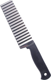 ROSO סכין לחיתוך ירקות בצורת גלים 22 / 4 סמ מסדרת Toolz מבית Roso