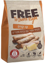 פרי קו-קווים חטיף אפוי עם גבינת פיקורינו