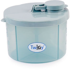 Twigy מחלק מנות לאבקת חלב עם 4 תאים