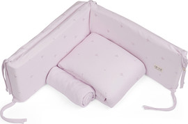 Olimoli סט מצעים לעריסה ליין גינה אורבנית – Baby Crib Set