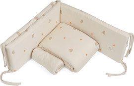 Olimoli סט מצעים לעריסה ליין גינה אורבנית – Baby Crib Set