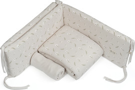 Olimoli סט מצעים לעריסה ליין גינה אורבנית – Baby Crib Set
