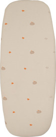 Olimoli סדין עגלה ליין גינה אורבנית מודפס – Stroller Sheet 78X44 cm