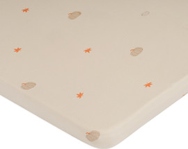 Olimoli סדין עריסה ליין גינה אורבנית מודפס – Crib Sheet 90X60 cm